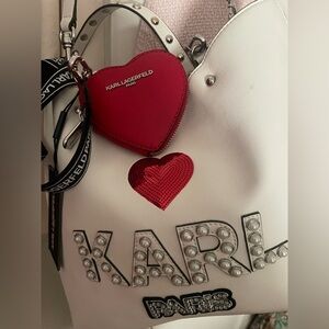 Karl Lagerfeld - White Tote